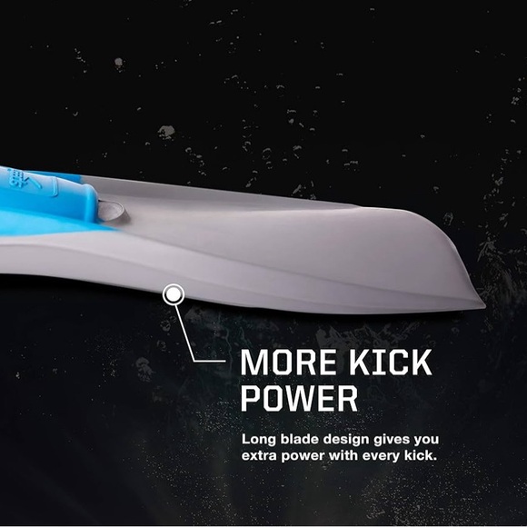 Speedo Unisex Adult Swim Training Fins, Men’s 7-8, women’s 8.5-9.5 - Picture 5 of 8